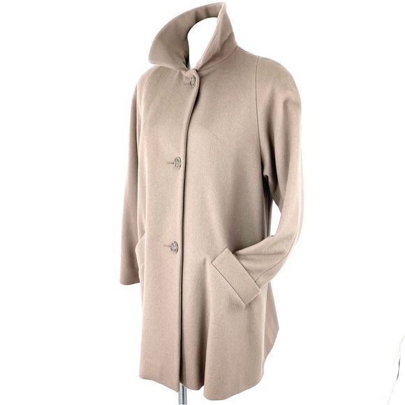 VINTAGE JONES NEW YORK  JONES NEW YORK WOOL SWING COATS SZ L - Picture 7 of 15